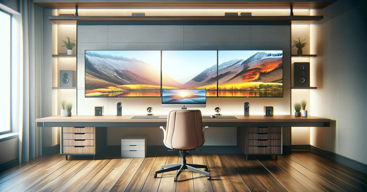 The Ultimate Guide to Setting up a Triple Monitor Desk