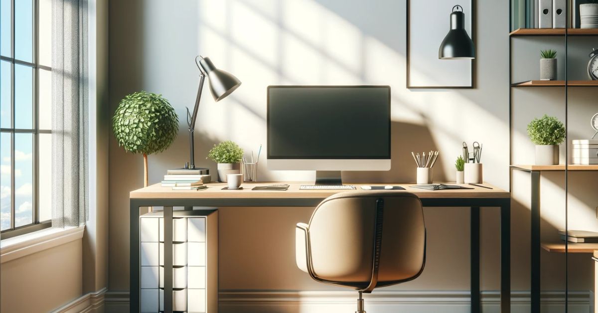 13 Home Office Desk Layout Ideas to Boost Productivity - Simple Work Nest