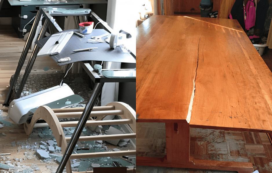 Repairability of Wood vs Glass Desk Top