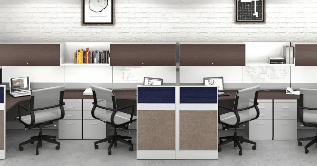 Collaborative Space Desk Layout