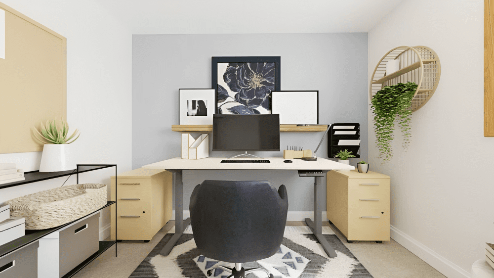 13 Home Office Desk Layout Ideas to Boost Productivity - Simple Work Nest