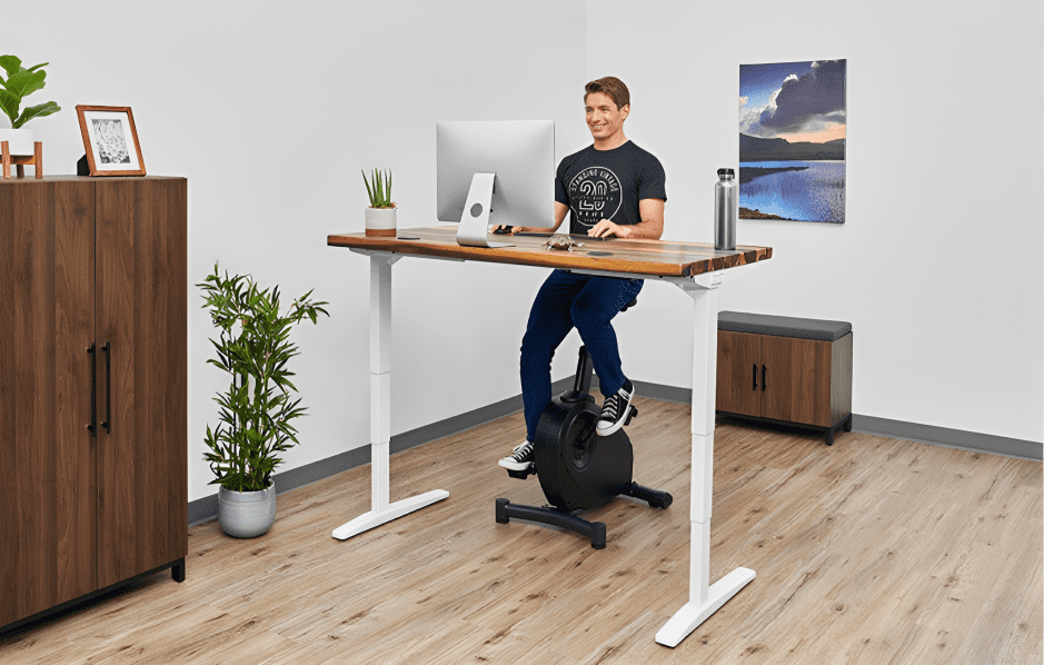 The Fitness Enthusiast's Desk Layout