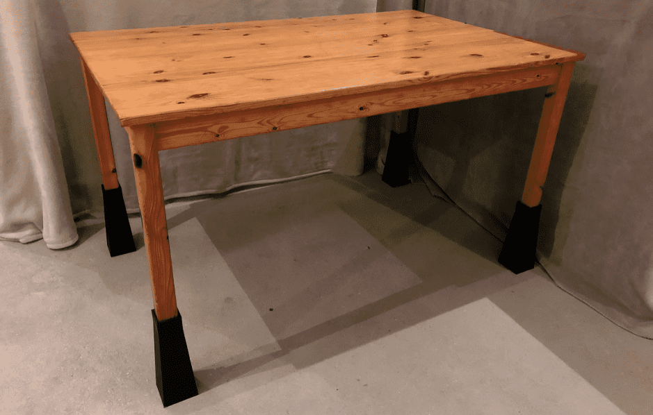 Using Furniture Riser To Raise Desk Height