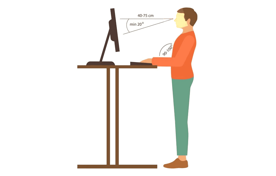 How to find your perfect standing desk height